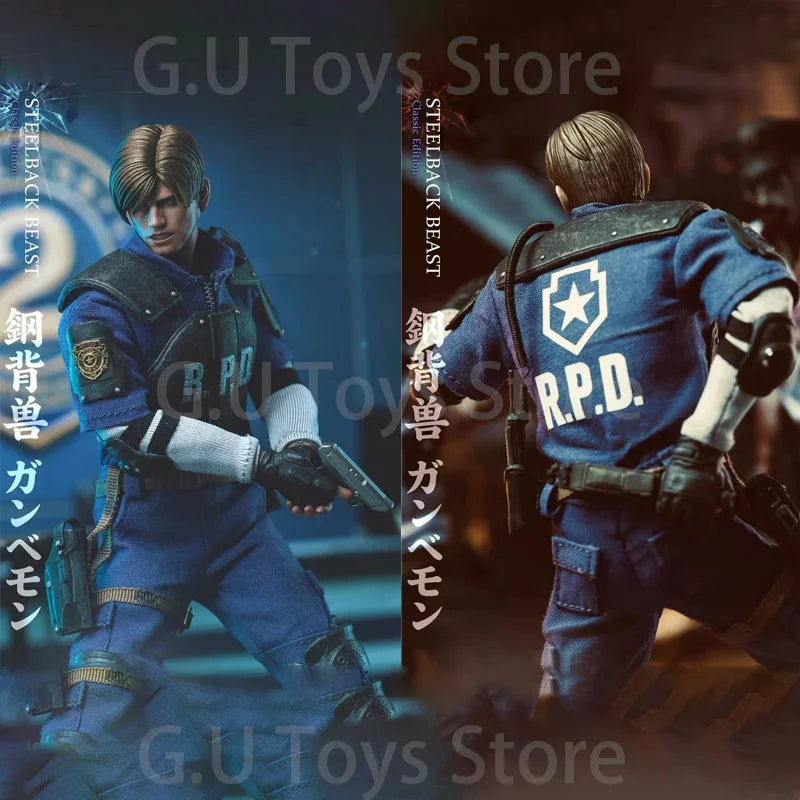 In Stock Patriot Studio 1 12 Leon S Kennedy Collectible Action Figure Resident Evil Real Masterpiece RPD Gift For Toy Collectors