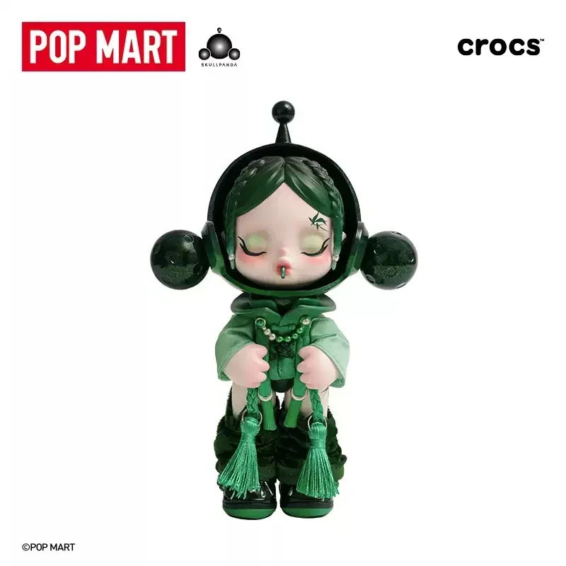 Pop Mart SKULLPANDA X CROCS OOTD серия Blind Box Toys Kawaii Anime Фигурка Изненада Мистериозна Кутия Кукли Момиче