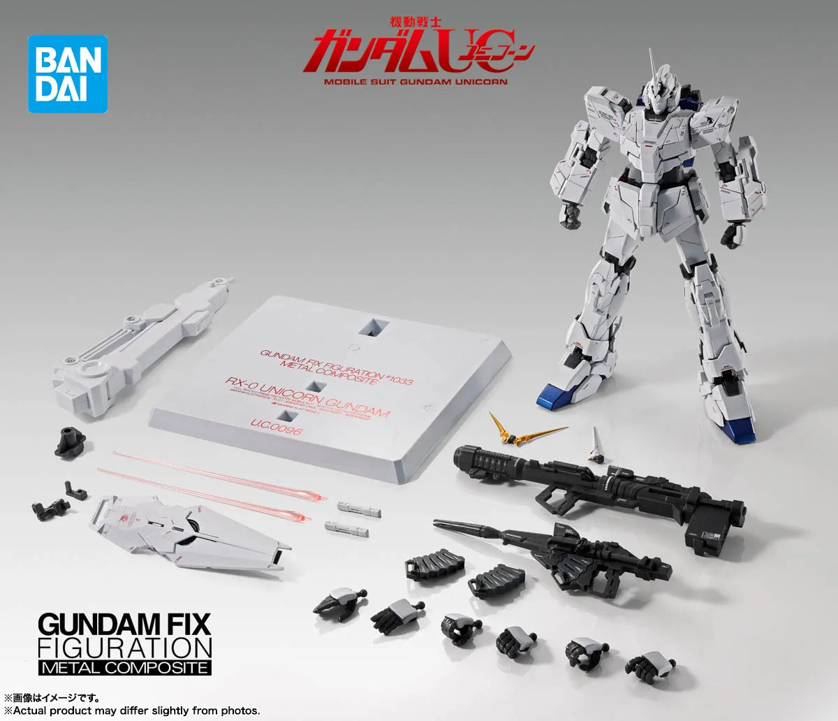 Bandai RX-0 Unicorn Gundam GUNDAM FIX FIGURATION METAL COMPOSITE Unicorn Gundam STORE LIMITED EDITION Figures  Model Toy Gift