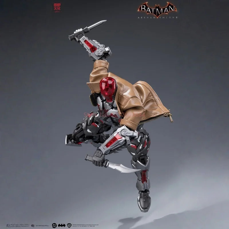 Original HEMOXIAN Arkham Knight Assembly Model YuanYe Over Zero Batman Action Figures 1/10 Statue Collection Kid Toy Gift