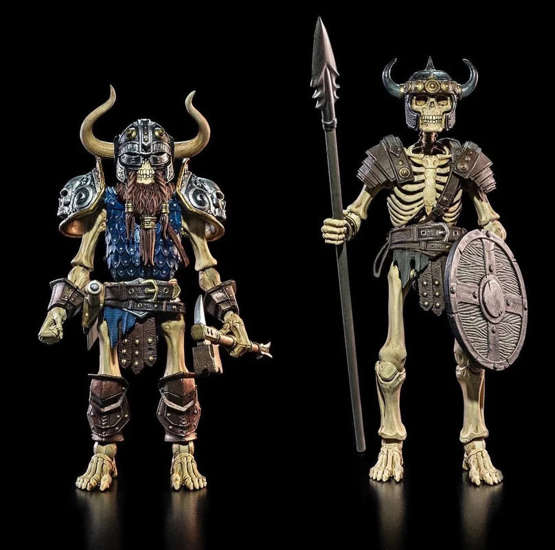 In Stock Four Horsemen Mythic Legions All-Sta Wave 6 Series Axe Red Skull Milk White Knight Articulated Action Figure Model Toys
