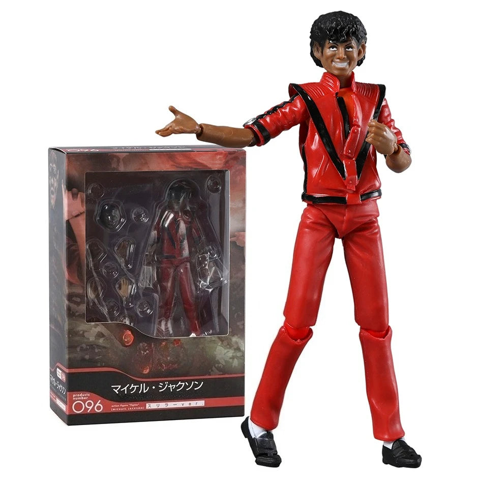 MJ Thriller Ver. Movable Assemble Action Figure Figurine Model Toy