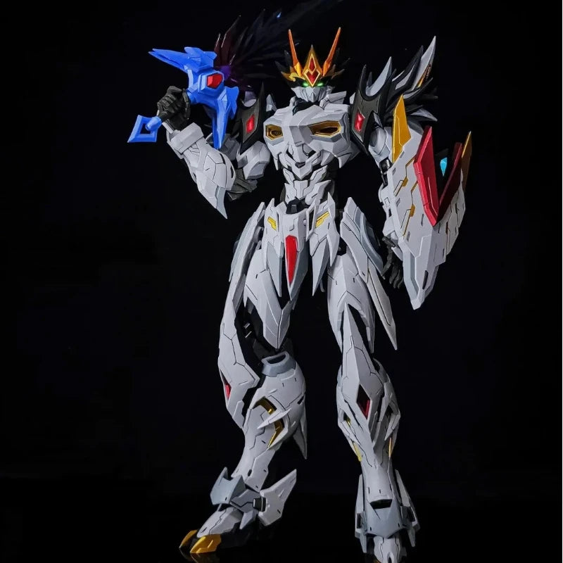 Motor Nuclear Cao Ren 1/72 Alloy Mecha Assembly Model Kit Phoenix Form Action Figures With Stand Home Ornament Collectible Gift