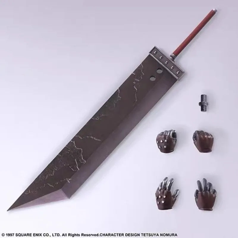 SQUARE ENIX SE BRING ARTS No Box Cloud Strife Action Figures Final Fantasy7 Anime Plastic Model Gifts for Boys Toys for Boys