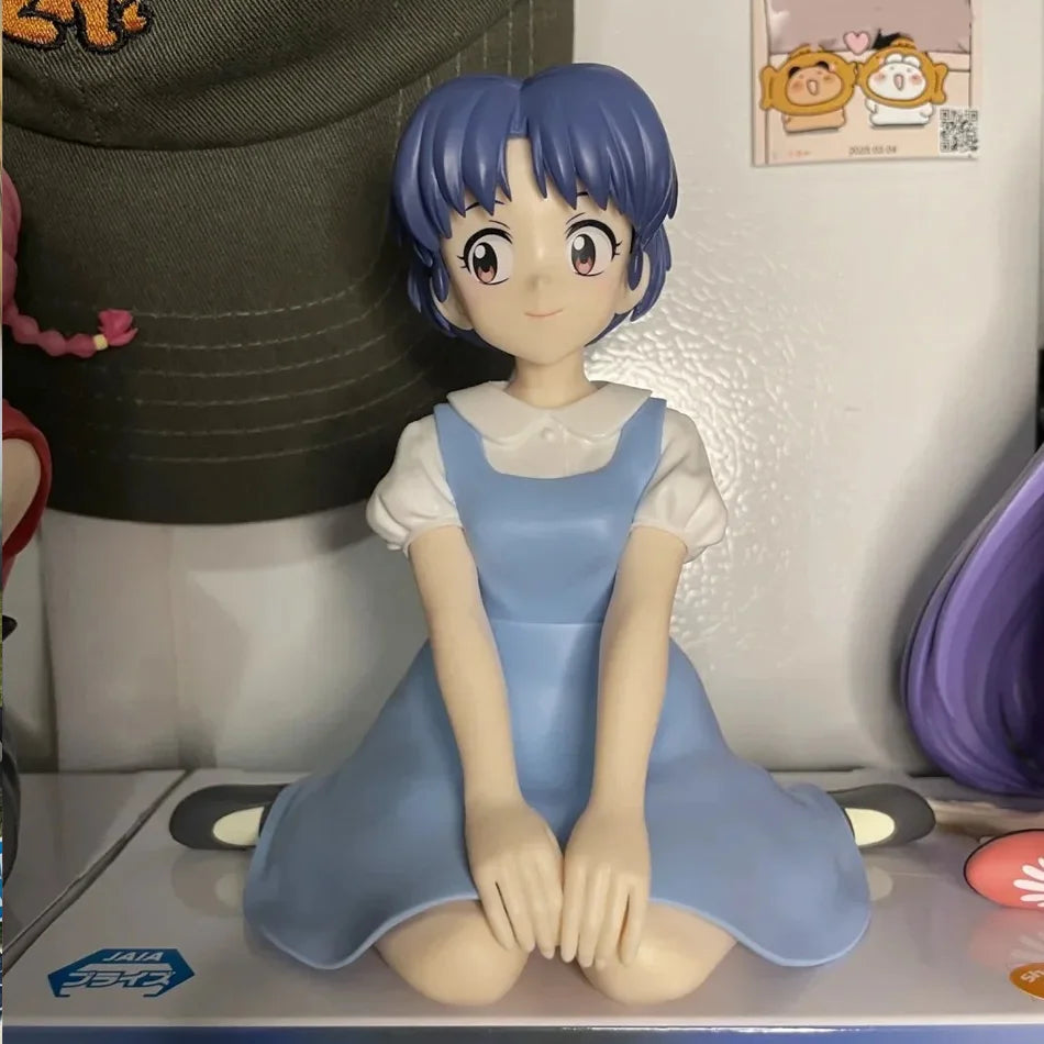 Original BANDAINAMCO BANPRESTO Ranma 1/2 Relax Time Shampoo Tendou Akane Ranma PVC Figure Model Collector Figurine Toys Gift