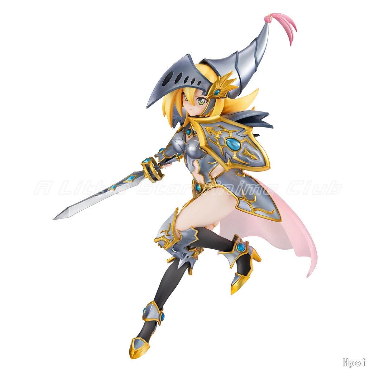 【Pre Sale】MegaHouse A.W.M Yu-Gi-Oh! Duel Monsters Dark Magician Girl Dragon Knight Anime Figure Toy Gift