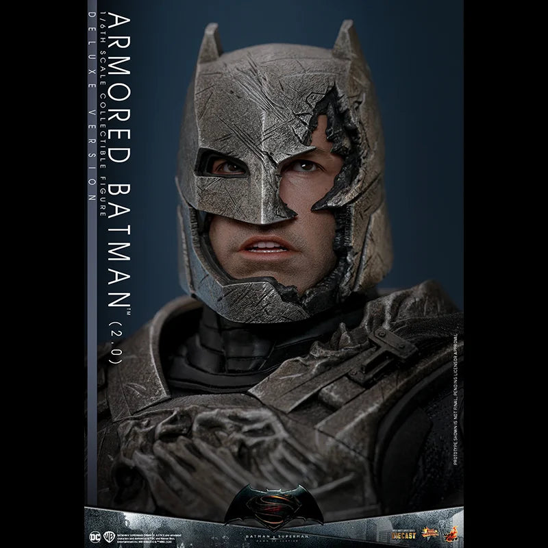 New In Stock Hottoys Ht 1/6 Bvs Armored Batman 2.0 Mms742 Mms743 Alloy Action Figure Kids Toy Birthday Gifts