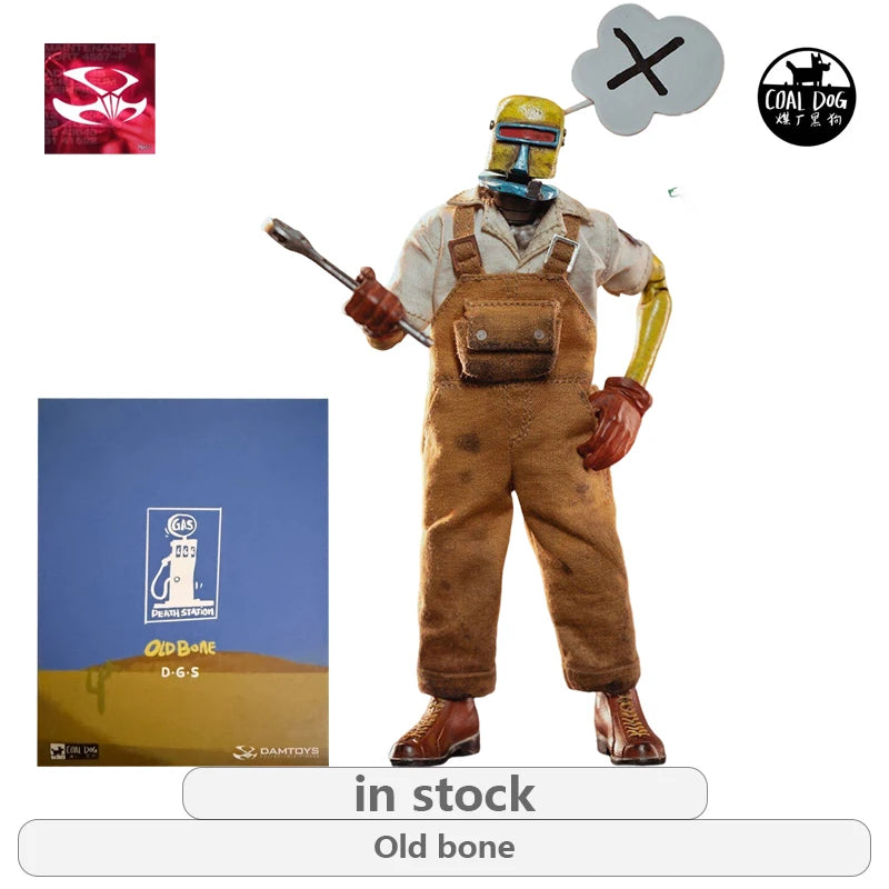 DAMTOYS 1\12 Coal Factory Black Dog Series Quiet Sir\Endless Journey Astronaut Sputnik 1 Action Figure Model Toys Movable Model