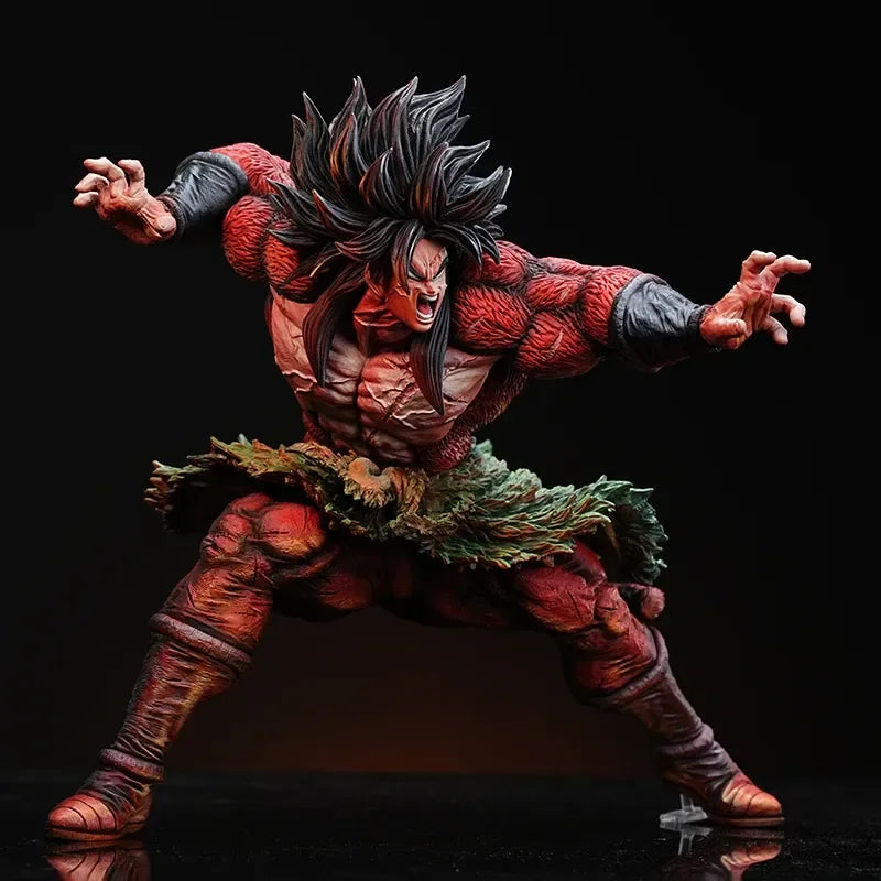 Dragon Ball Broli Super Saiyajin 28 cm handgefertigte Animationsfigur Modell Statue Sammlerstück Desktop-Dekoration Actionfigur Geschenk