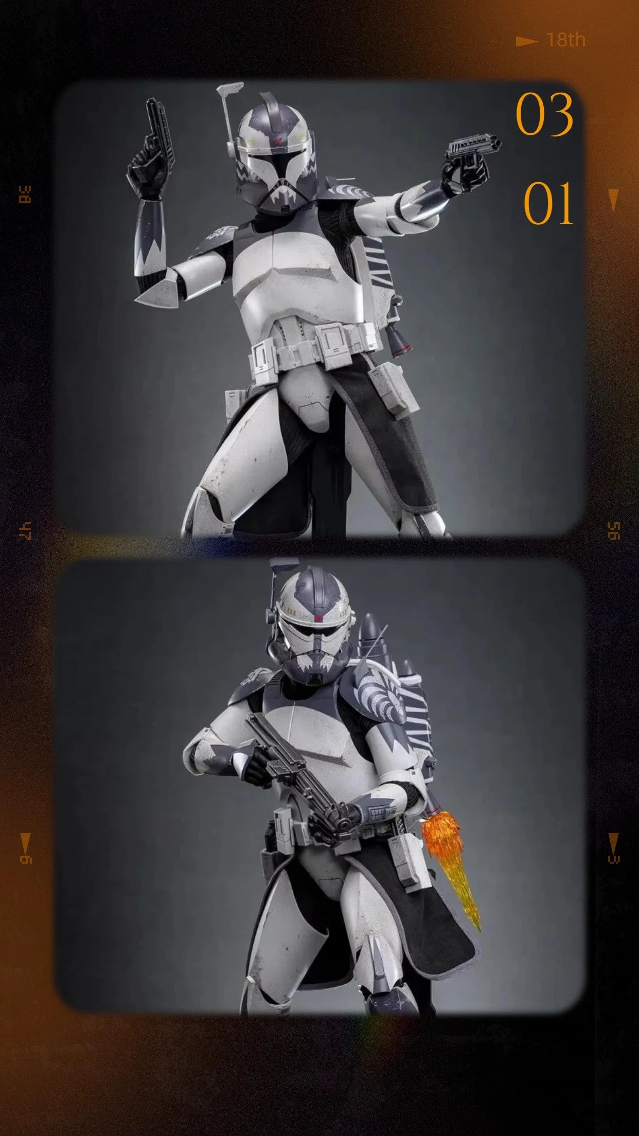Collectible Hot Toys TMS141 1/6 Scale Male Soldier Wolffe Shape Restoration Full Set 12in Action Figure Model Toys For Fans Gift