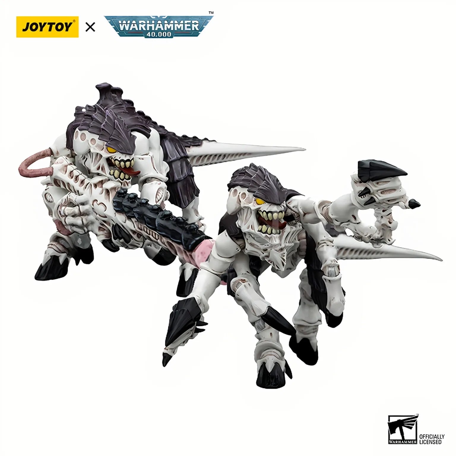 1/18 JOYTOY Action Figure 40K Tyranids Hive Fleet Leviathan Hormagaunt Termagant Ripper Anime Model Toy