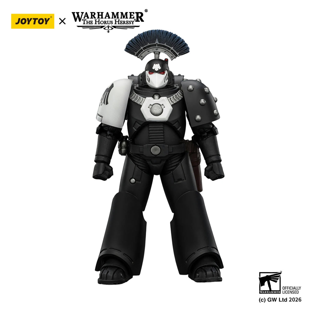 【Pre-sale】JOYTOY Warhammer 40K Raven Guard Dark Fury Mor Deythan Shade MK III Tactical Legionary 1/18 Anime Figure