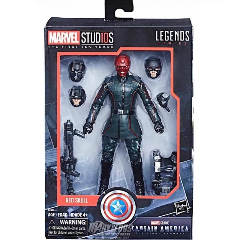 Original Marvel Legend Series MARVEL STUDIOS RED SKULL Action Figure Toys Model Gift