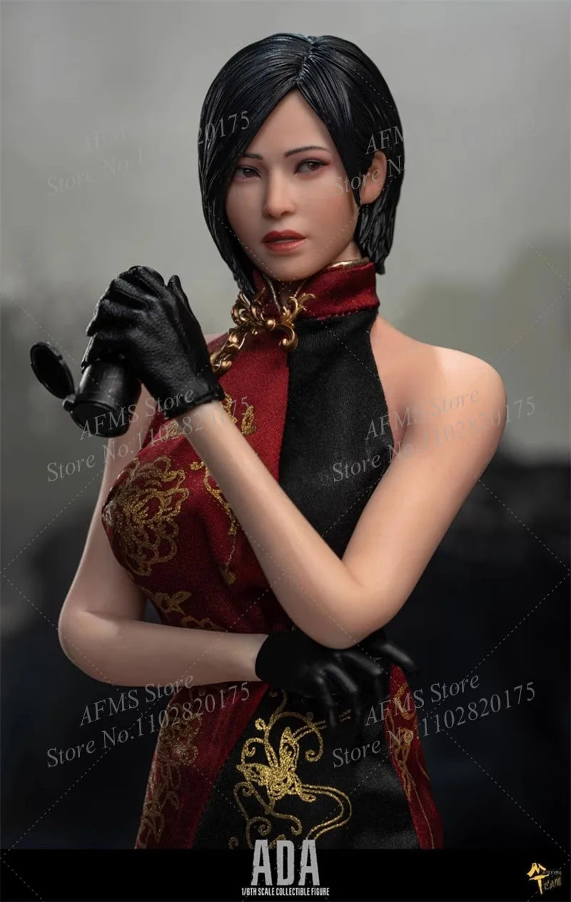 Master Team MTtoys018 1/6 Scale Collectibles Figure Ada Wong Double Head Movable Eyes cheongsam Ver 12inch Women Action Figure
