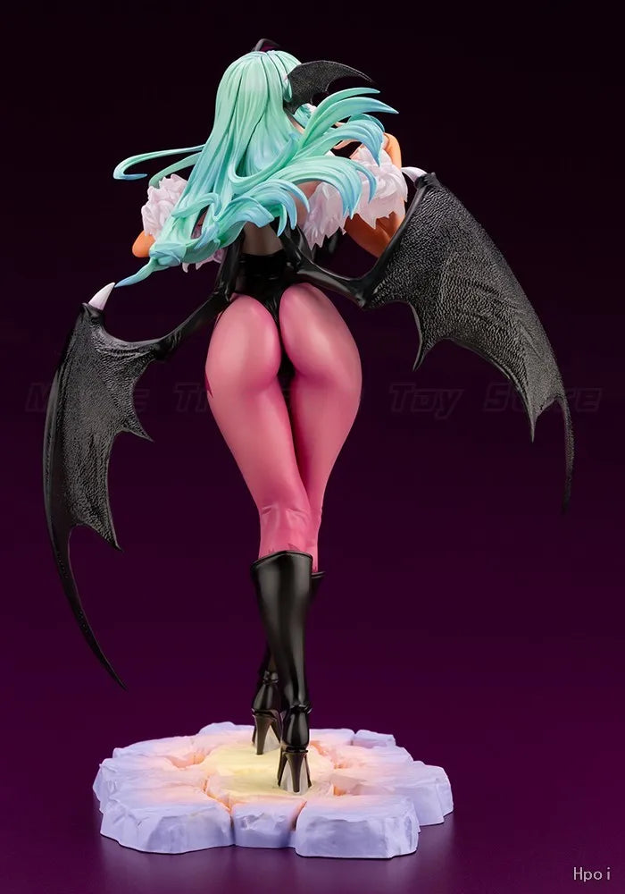 【In Stock】Original Kotobukiya BISHOUJO STATUE VAMPIRE HUNTER Morrigan Aensland 1/7 Scale Figure Gifts
