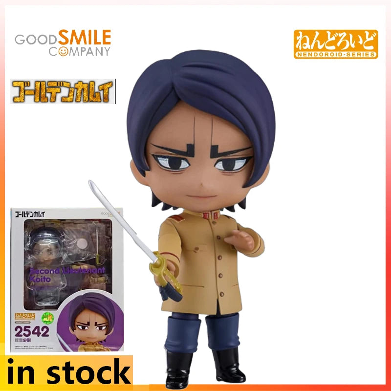 GSC Q-version Movable Humanoid Nendoroid Golden Kamuy Tail Shape Hundred Help Character Model Figurine Holiday Gift for Friends