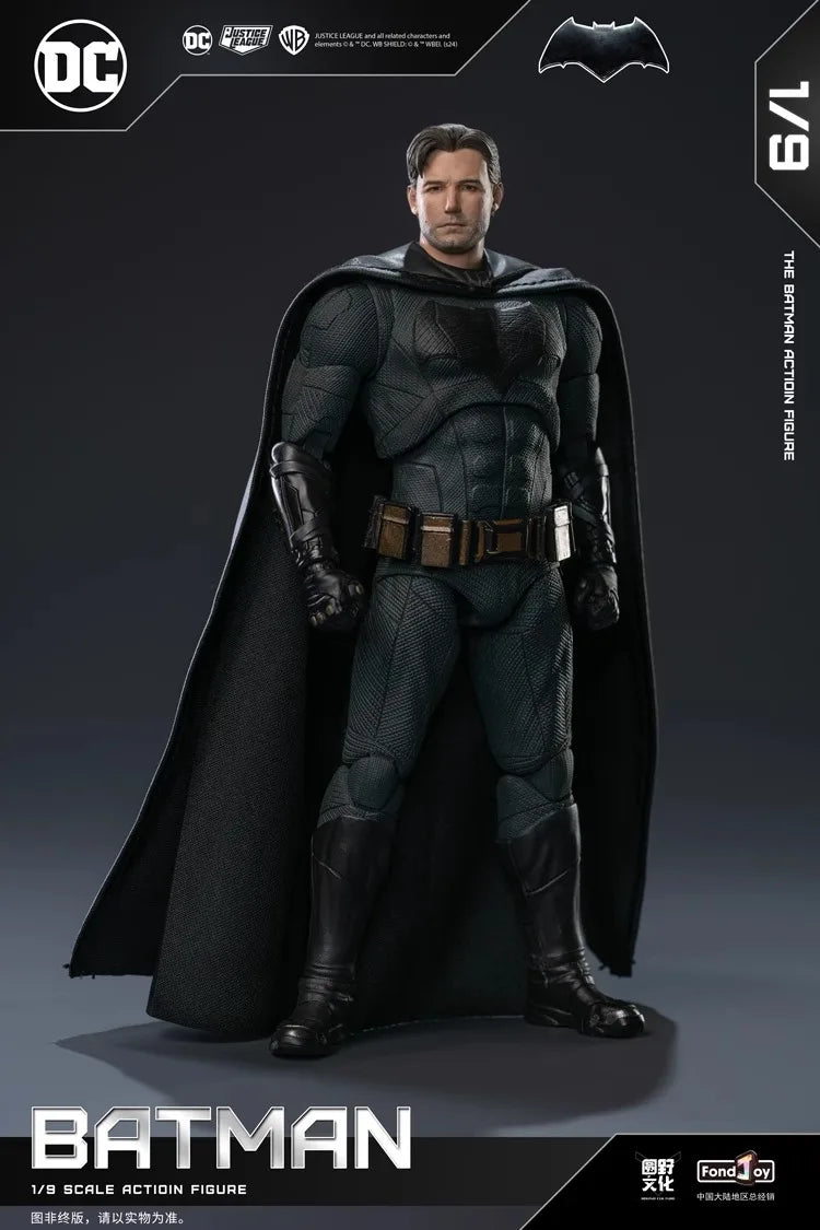 Fondjoy Justice League Ben Batman Figure Superman Batman Wonder Woman Aquaman Mera Anime Figures Collectble Models Toys Gift
