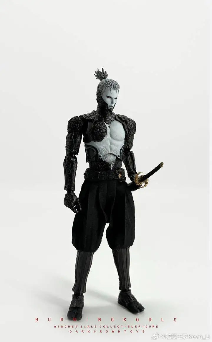 New Spot Dark Crown Original Authentic Burning Soul 6-inch Series 1/12 Double Shadow Version Movable Doll Toy Gift Collectibles