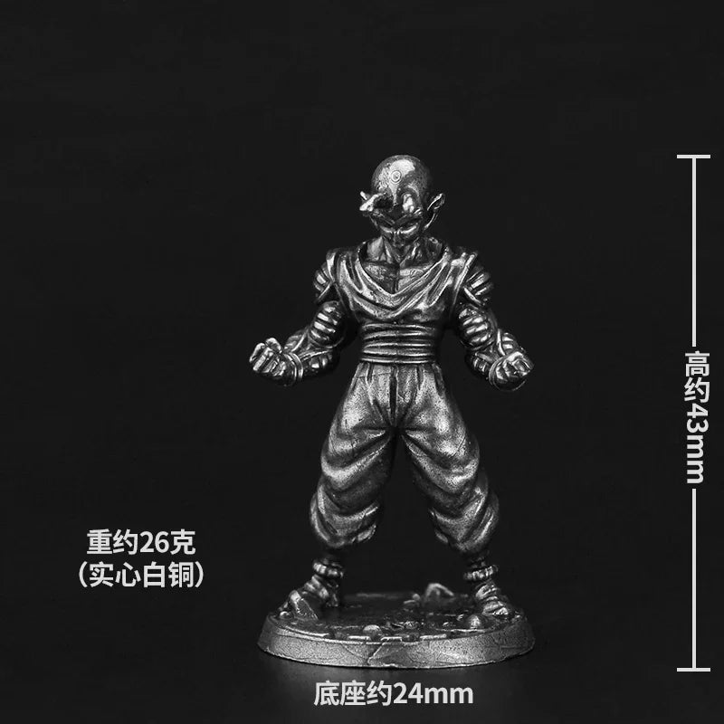 Metal Cupronickel Cartoon Miniature Soldier Model Toys Board Game Anime Peripheral Ornament Accessories Game Piece Figurine Toys