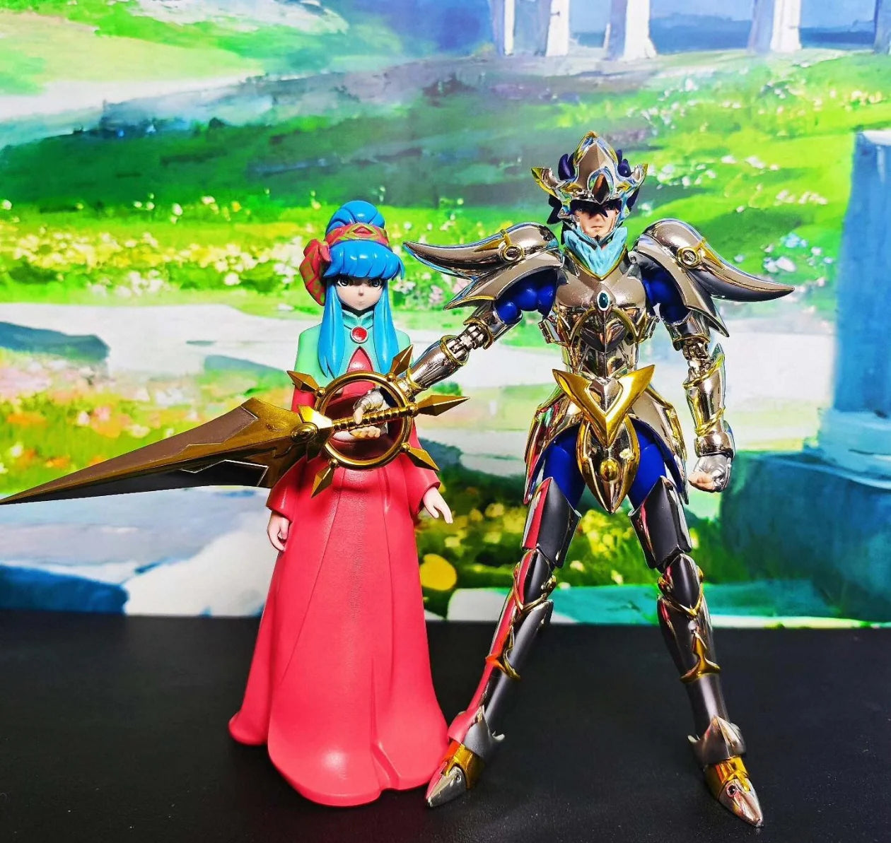 In Stock Saint Seiya Soul of Gold Nordic Goddesses - Freya/Lífia/Helena Resin Model