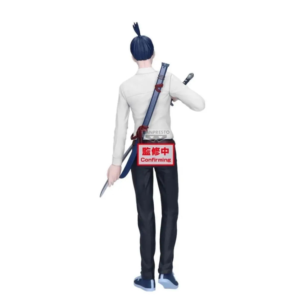 Bandai Namco Banpresto Chainsaw Man Vibration Stars Hayakawa Aki PVC Desktop Ornament Action Figure Model Collectors Gifts
