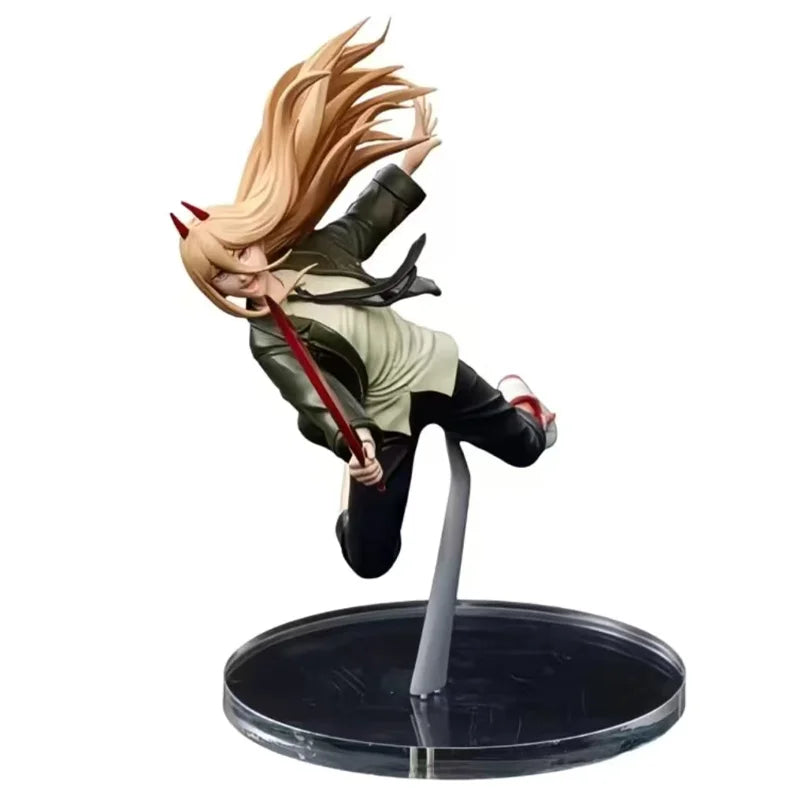 in stock Genuine TAITO Chainsaw Man Power PVC about 16cm Anime Figure Model Desktop ornament Collector Figurine Toys Gift