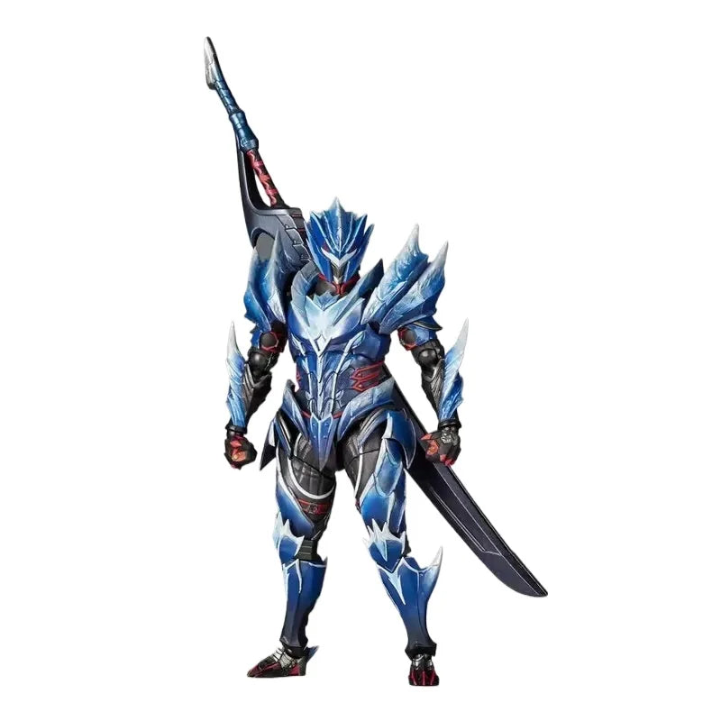 Hot Original Kaiyodo Movable Toy Statue Model Revoltech Amazing Yamaguchi Monster Hunter Rise: Sunbreak Lunagaron Set