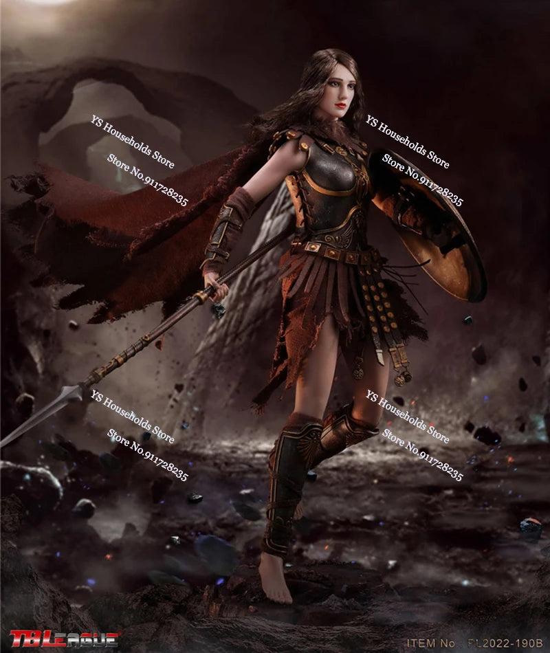 TBLeague PL2022-190B Brown Amazon Female Fighter Soldier PL2022-202A Golden Hell's Messenger Delicate Action Figure 12" Soldier