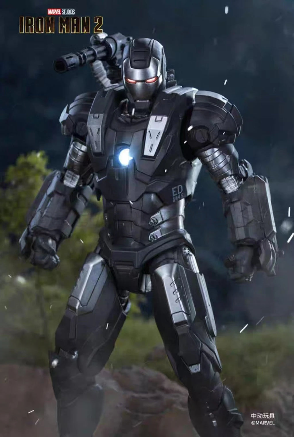【MT】ZD TOYS Marvel IRONMN2 War Machine MK1 Not Emitting Light 1/10 Action Figure Toy Model