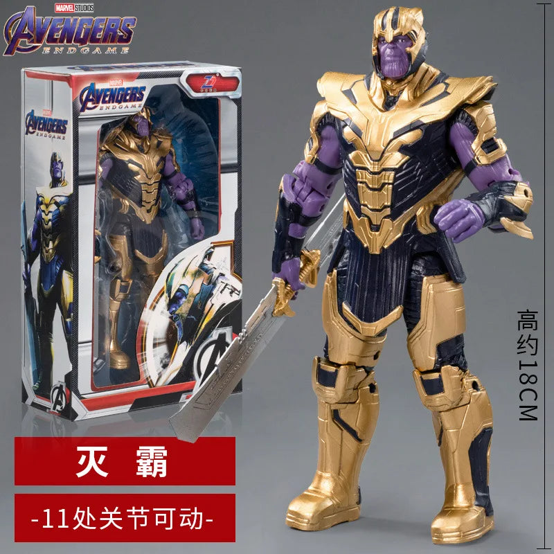 Marvel SHFiguarts Thanos Action Figures Avengers Infinity War BJD Action Figures Collectable Model Toys Ornaments Birthday Gifts