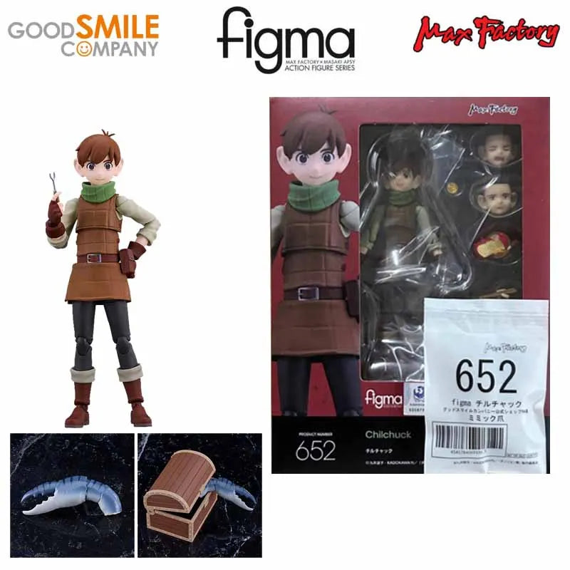 Good Smile Original Max Factory Delicious in Dungeon figma Anime Figure Laios 631 Chilchuck 652 Marcille 633 Action Figure Toys