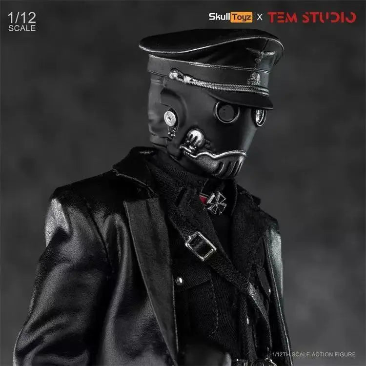 Spot Goods  Commander Scarlet Night 1/12 Clockworkman Hellboy 1/12 Movable Soldier Figure Model