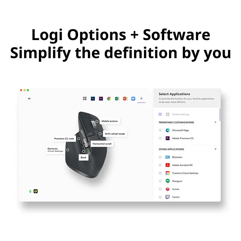 Logitech MX Master 3S Drahtlose Bluetooth Maus Bluetooth 2,4G Geräuscharm Ergonomisches Design Maus Für Gaming Laptop Zubehör