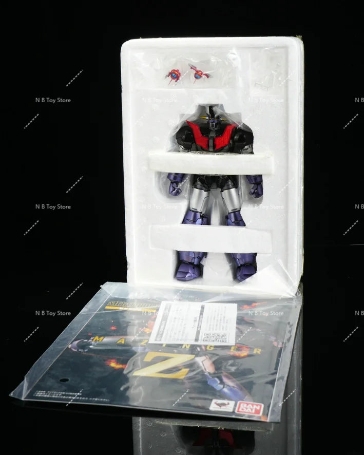 BANDAI  MB GREAT MAZINGER Z INFINITY METALBUILD Assembling Model 18CM Action Toy Figures Children's Anime Gifts