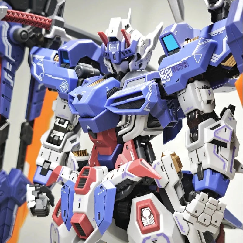 Original Holographic Translucent Valkyrie Hologram Version Mecha Scp Process Toy Assembly Model Action Figures Collectable Gift