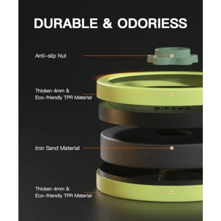 Verstellbares Hantelset 42LBS, 5-in-1-Hantelset mit freien Gewichten, verwendet als Hantel, Kugelhantel, Langhantel, Liegestützständer, Gewichtsplatte,