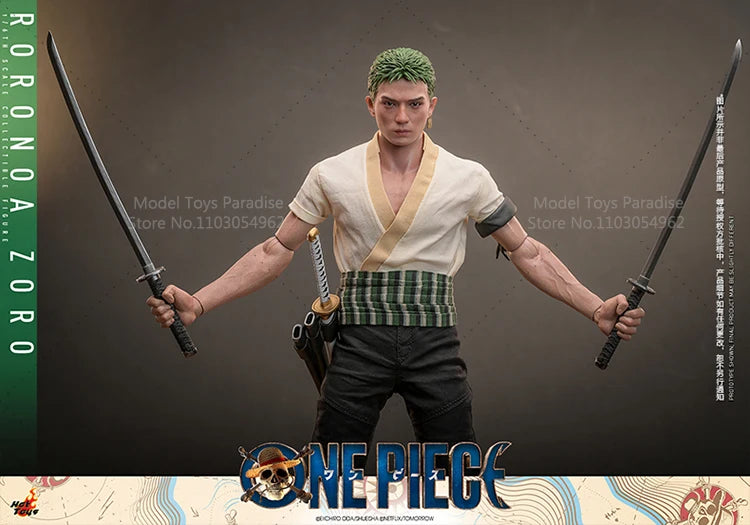 HotToys HT TMS110 1/6 Collectible Toys Roronoa Zoro ONE PIECE Pirate Hunter 12Inch Action Figure Model Fans Gifts