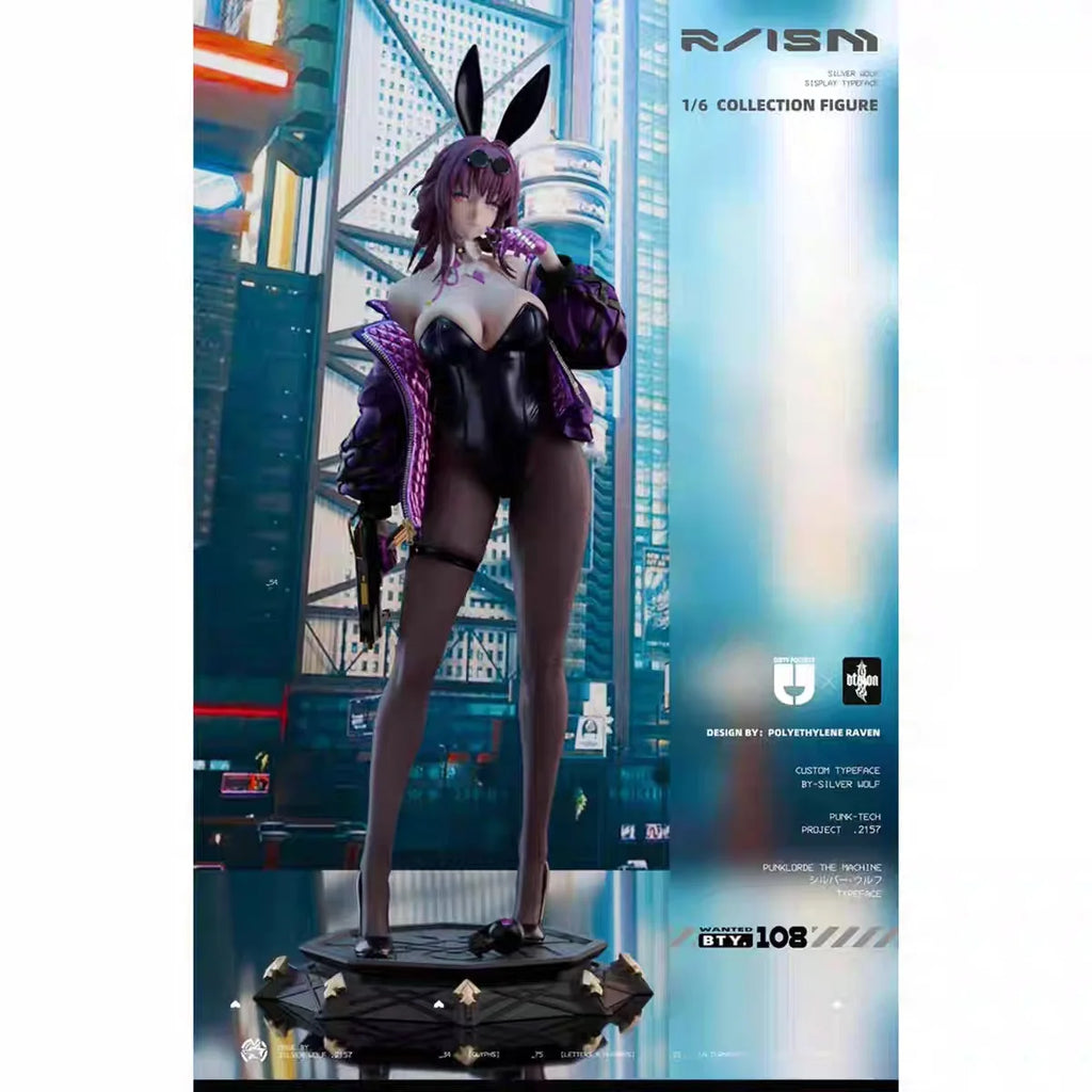 31 cm Honkai: Star Rail Figur Kafka Anime Bunny Girl PVC Actionfigur Spielzeug Dtalon Dirty Game Statue Erwachsenensammlung Modellpuppe