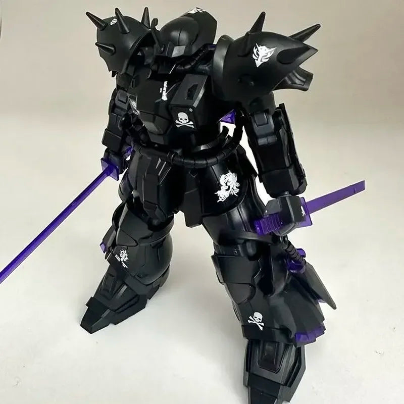 HG /144 MS-08TX Efreet Night Fighting Type Black Warrior Color Mech Assembly Model Kit Action Figures Decorative Boy Toy Gift