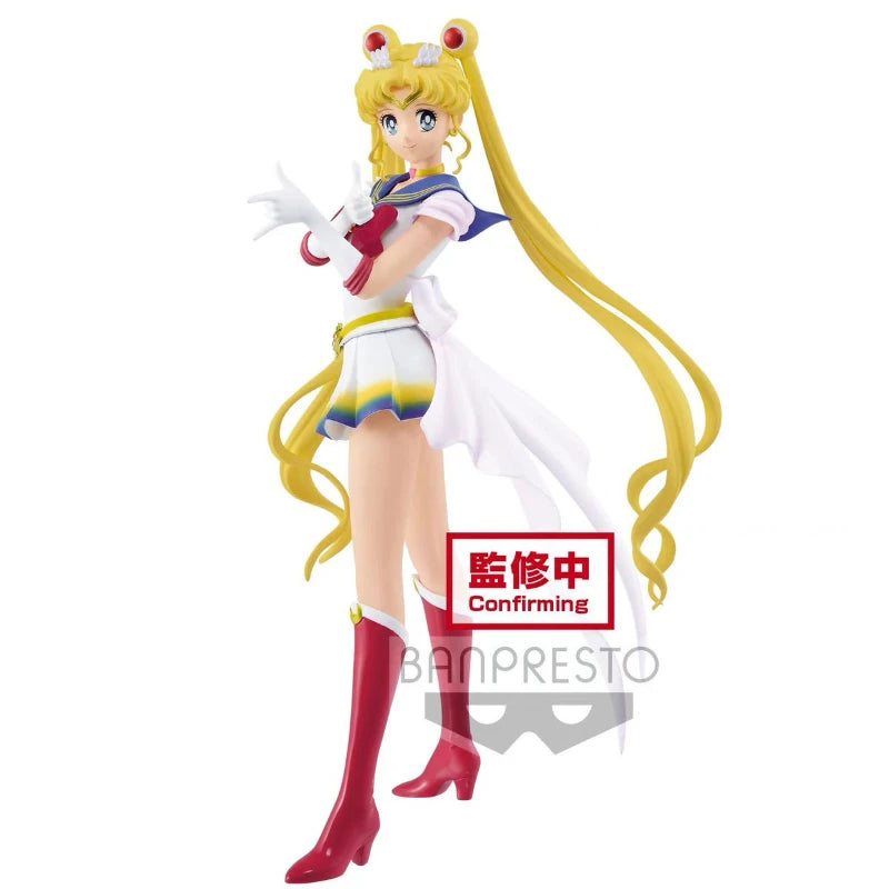 Bandai Gekijouban Bishoujo Senshi Super Sailor Moon Action Figure Eternal Girls Memories Glitter Glamours A Model Toy Gifts Toys