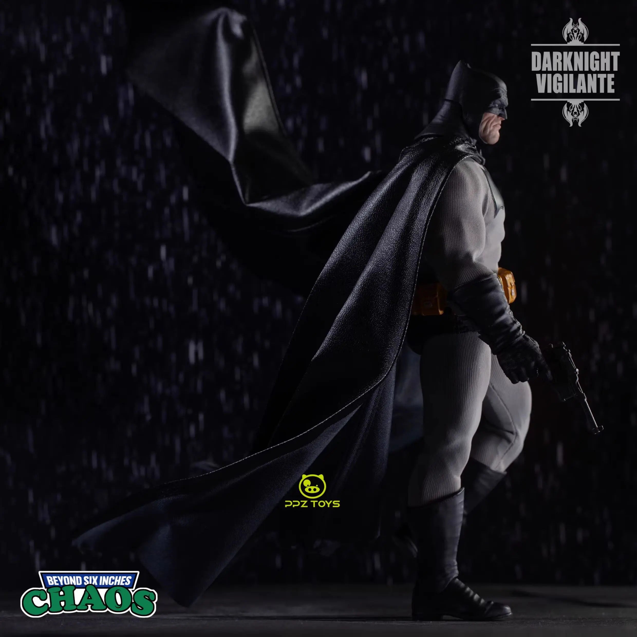 In Stock Chaos Batman Darknight Vigilante Figure Movability Model Toys 1/12 Scale Collectible Figure The Dark Knight Returns