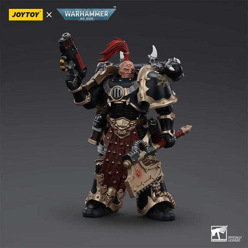 JOYTOY Warhammer 40K 1/18 Chaos Space Marines Black Legion Chosen Action Figure Model Toys For Collection Gifts