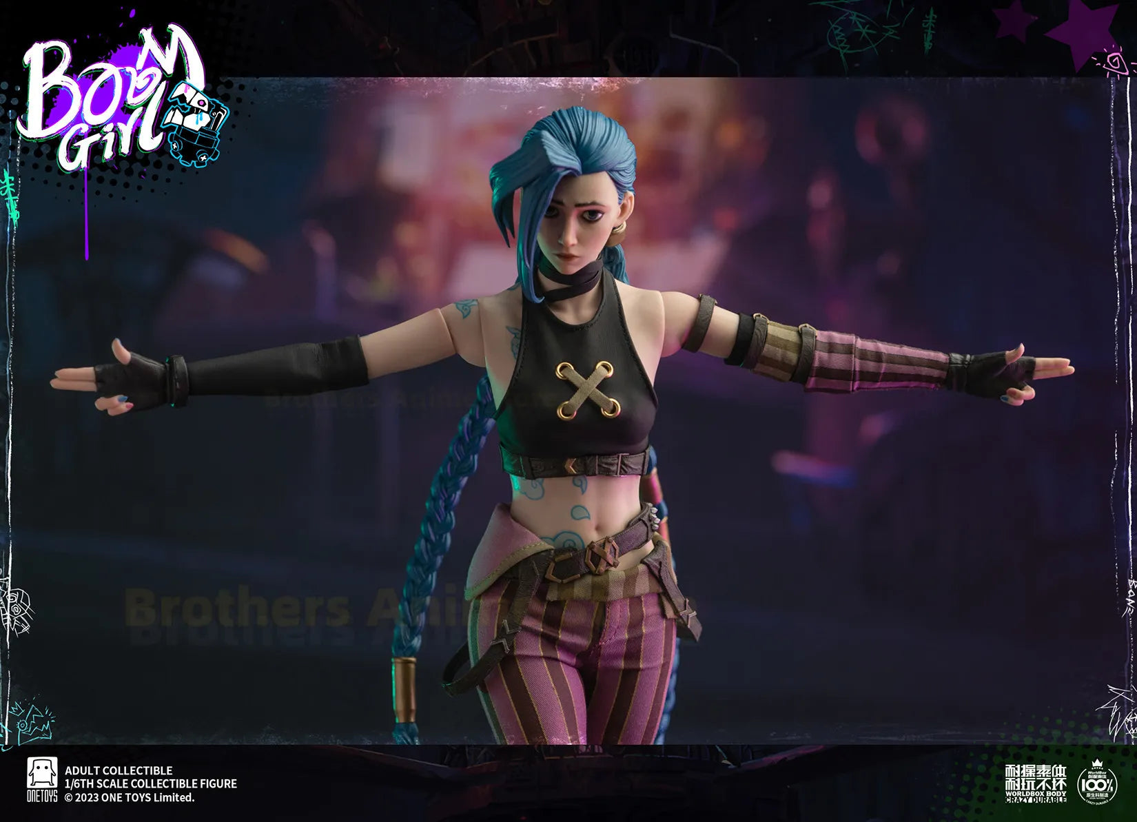 In stock original Onetoys OT021 1/6 Jinx Jinx movable female soldier
