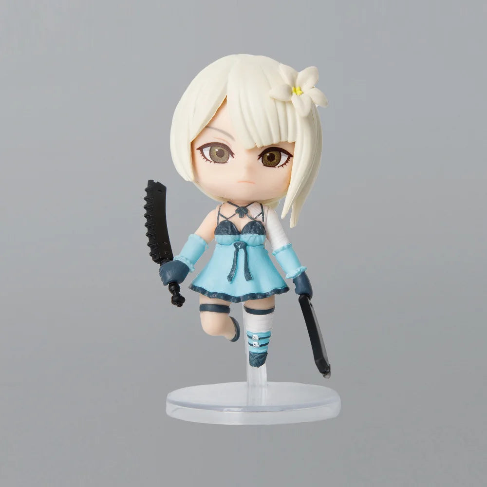 5pcs/set Anime NieR Q version kawaii standing posture Action Figure PVC model Toys statue Desk Decor Collectible Gifts