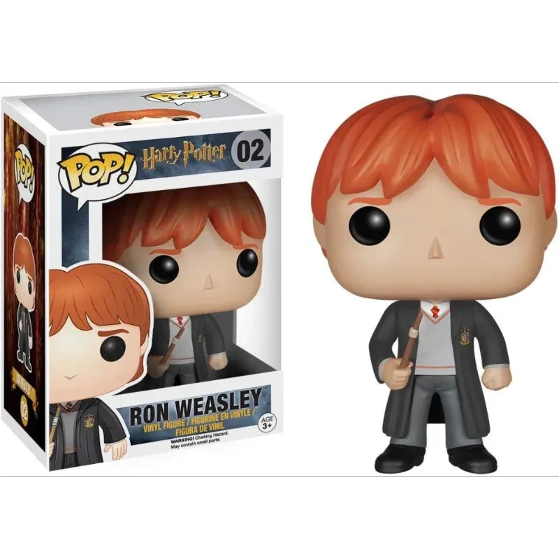 FUNKO POP Movies Harry Potter Ron Weasley Dobby Vinyl Action Figure Model Toy Collect Desktop Decoration Adult Kids Gifts
