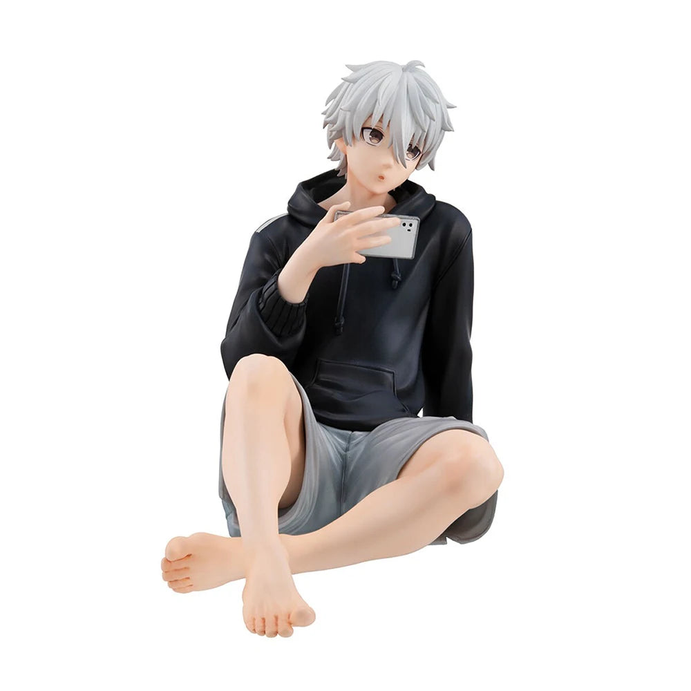 9cm Anime Seishiro Nagi Figures Sitting posture worth collecting exquisite models statues desktop decorations child Gifts