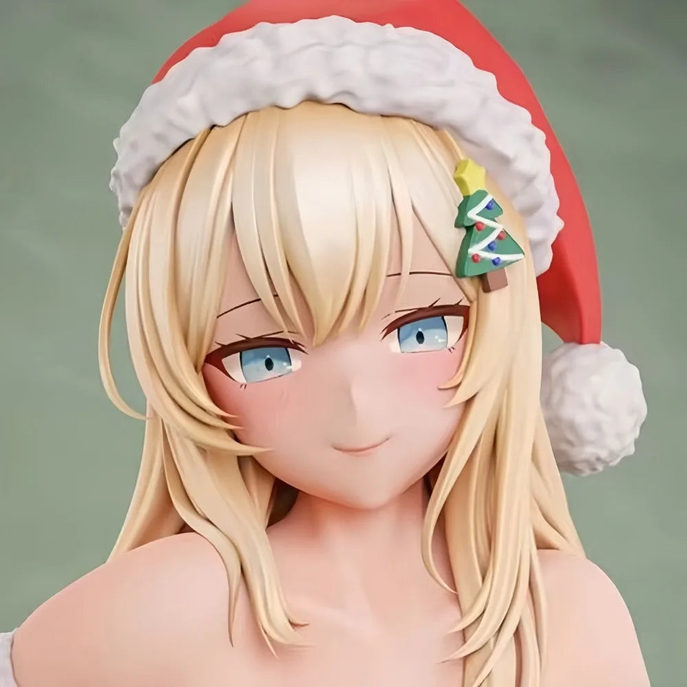 Aixlan NSFW Insight Figur Carol Lu Nikukan Sexy Mädchen Weihnachtsgeschenk 12cm PVC Actionfigur Spielzeugsammlung Modellpuppe
