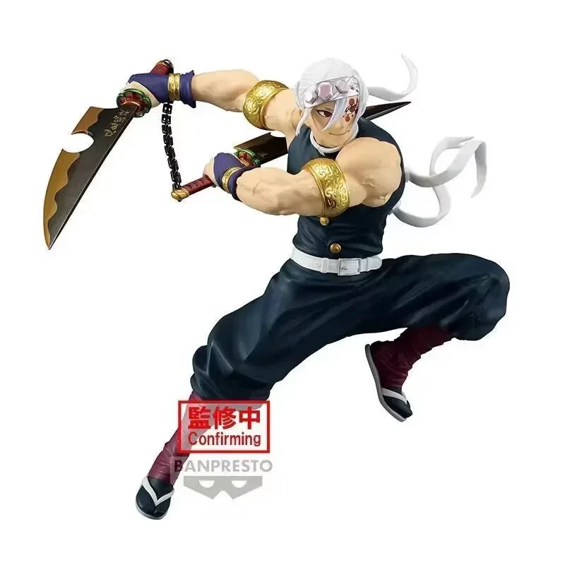 Original Banpresto Demon Slayer :Kimetsu no Yaiba Rengoku Kyoujurou Uzui Tengen Daki Anime action figure model boxed toys Gift