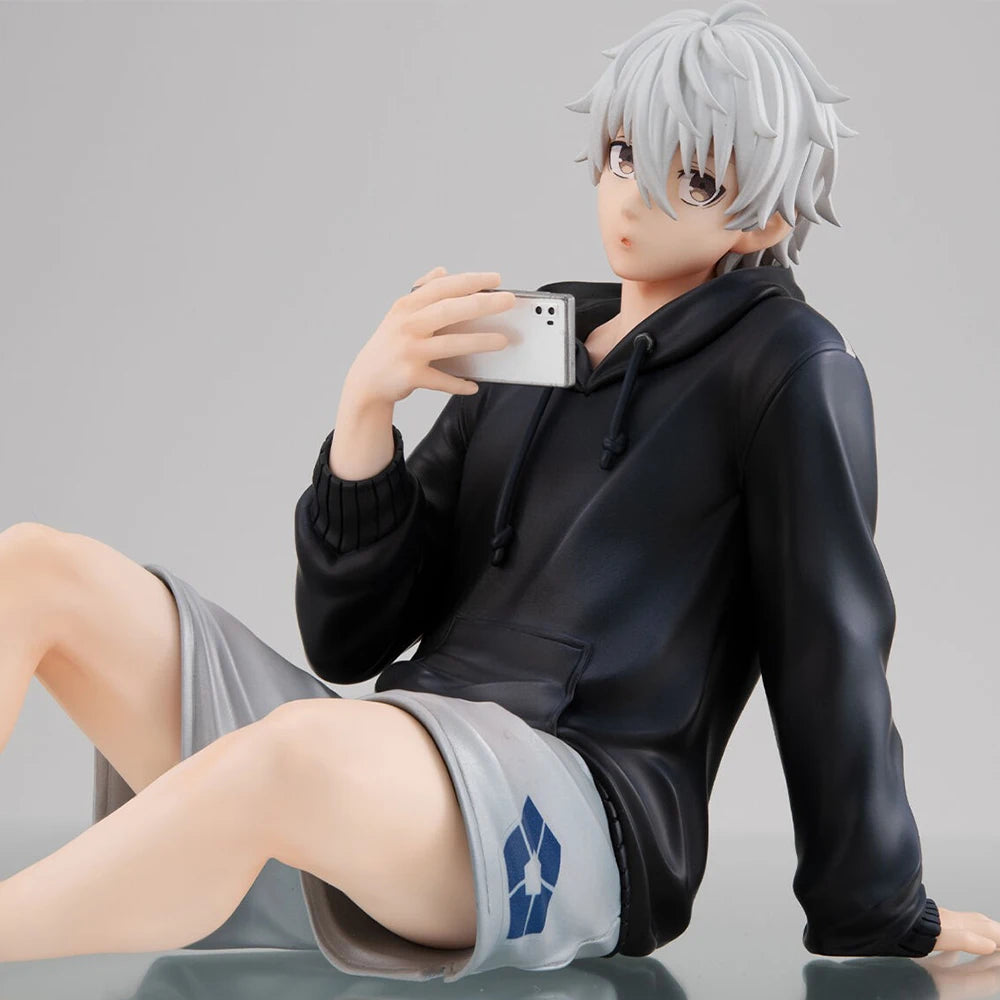 9cm Anime Seishiro Nagi Figures Sitting posture worth collecting exquisite models statues desktop decorations child Gifts