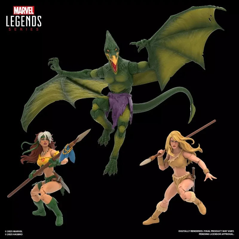New Original Hasbro Marvel Legends Series Gamerverse Marvel SNAP Savage Land 3-Pack Action Figure Gift Model